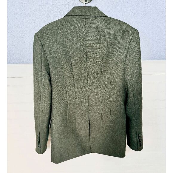 Aya Muse x REVOLVE Oversized Olive Green Blazer - Picture 8 of 8